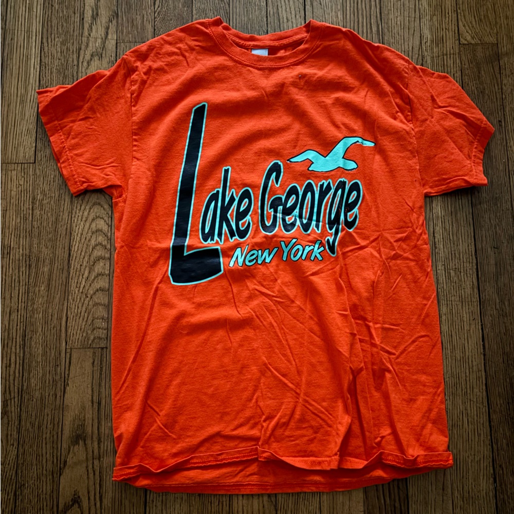 Orange Lake George, New York graphic tee